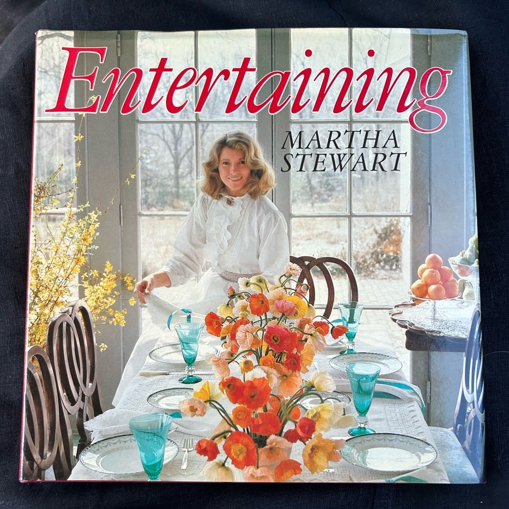 Original 1982 Martha Stewart Entertaining